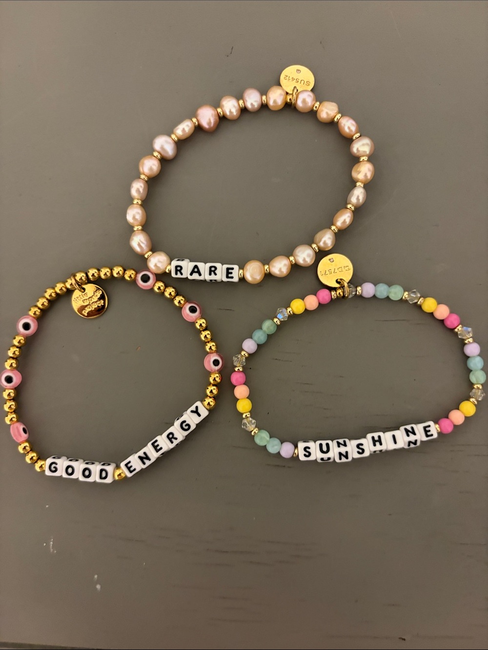 4 - Little words project bracelets!!